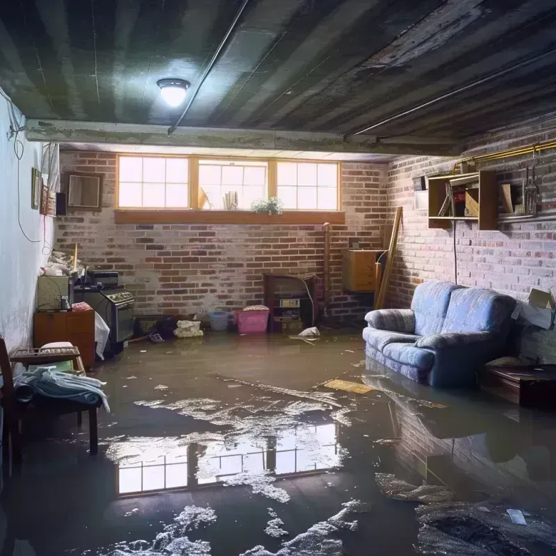 Flooded Basement Cleanup in Fort Pierre, SD